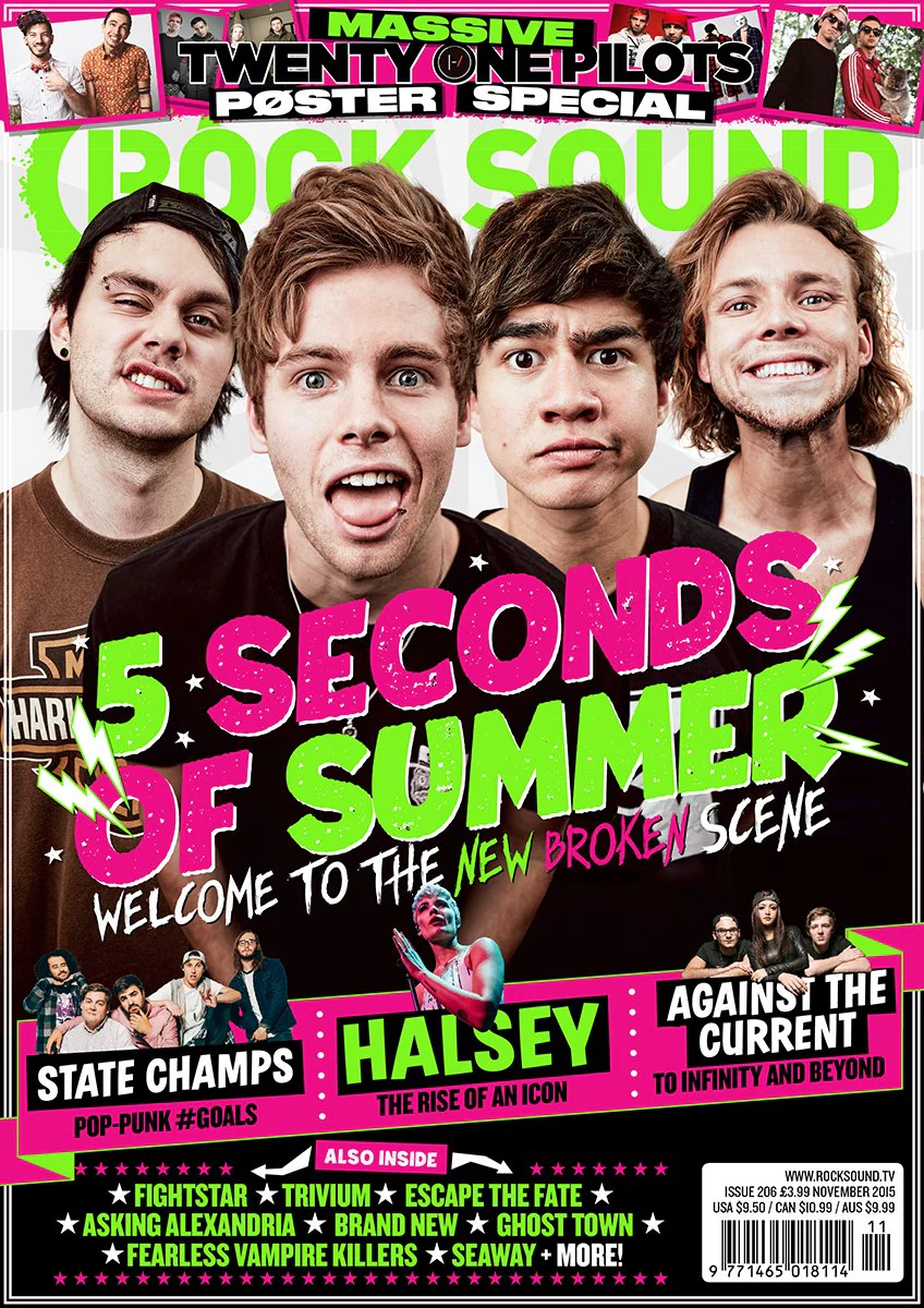 Issue #206 (5 Seconds Of Summer)