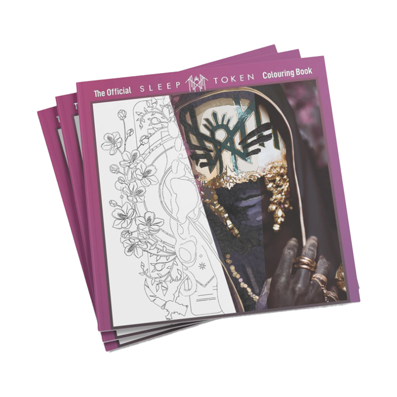 The Official Sleep Token Colouring Book