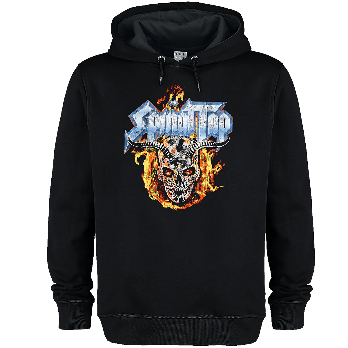 Skull And Flames Hoodie